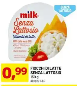 DPiù Fiocchi di latte senza lattosio offerta