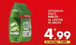 Despar Detersivo piatti svelto al limone offerta