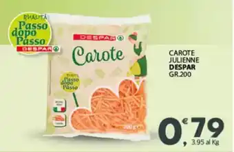 Despar Carote julienne DESPAR offerta