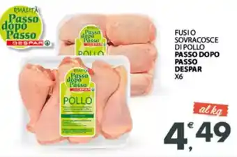 Despar Fusio sovracosce di pollo passo dopo passo DESPAR offerta