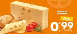 Despar Emmental bavarese offerta