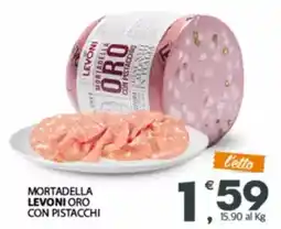 Despar Mortadella levoni oro con pistacchi offerta