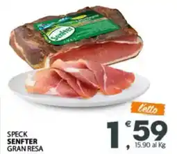 Despar Speck senfter gran resa offerta