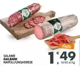 Despar Salame galbani napoli/ungherese offerta