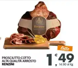 Despar Prosciutto cotto alta qualità arrosto RENZINI offerta