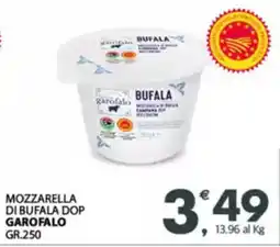 Despar Mozzarella di bufala dop GAROFALO offerta