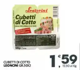 Despar Cubetti di cotto LEONCINI offerta