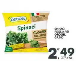 Despar Spinaci foglia più OROGEL offerta