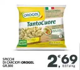 Despar Spicchi di carciofi OROGEL offerta