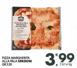 Despar Pizza margherita alla pala SPADONI offerta