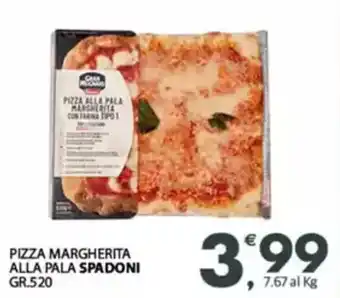 Despar Pizza margherita alla pala SPADONI offerta