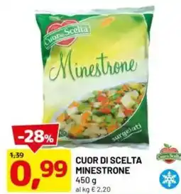 DPiù Cuor di scelta minestrone offerta