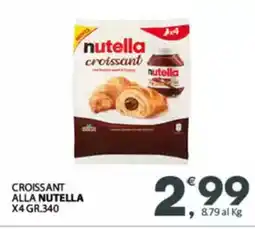 Despar Croissant alla NUTELLA offerta