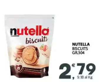 Despar Nutella biscuits offerta