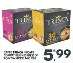 Despar Caffè trinca in caps compatibile nespresso/ point/a modo mio offerta