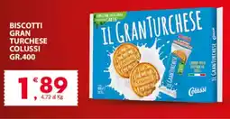 Despar Biscotti gran turchese COLUSSI offerta