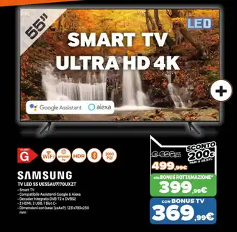 Samsung TV LED 55 UE55AU7170UXZT