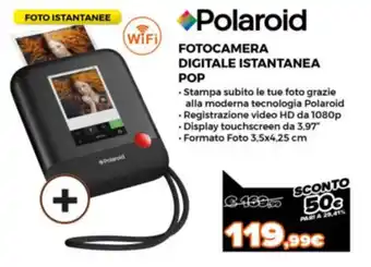 Polaroid Fotocamera Digitale Istantanea Pop
