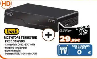 trevi Ricevitore Terrestre Free 0337500