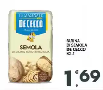 Despar Farina di semola DE CECCO offerta