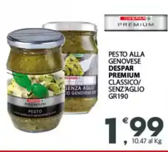 Despar Pesto alla genovese despar premium classico/ senz'aglio offerta