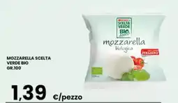 Despar Mozzarella scelta verde bio offerta