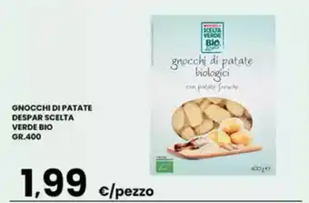 Despar Gnocchi di patate despar scelta verde bio offerta