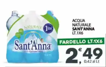 Despar Acqua naturale SANT'ANNA offerta