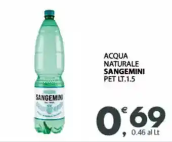 Despar Acqua naturale SANGEMINI offerta