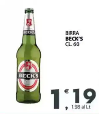 Despar Birra BECK'S offerta