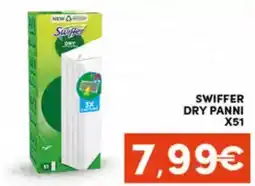 Despar Swiffer dry panni x51 offerta