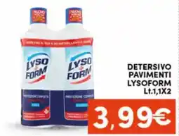 Despar Detersivo pavimenti LYSOFORM offerta