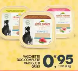 Despar Vaschette dog complete vari gusti offerta