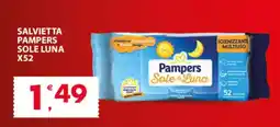 Despar Salvietta pampers sole luna offerta