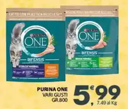 Despar Purina one vari gusti offerta