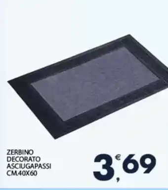 Despar ZERBINO DECORATO ASCIUGAPASSI CM.40X60 offerta