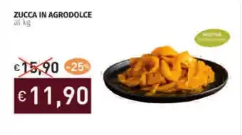 Prezzemolo e Vitale Zucca in agrodolce offerta