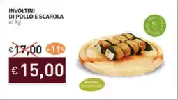 Prezzemolo e Vitale Involtini di pollo e scarola offerta