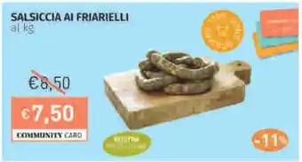 Prezzemolo e Vitale Salsiccia ai friarielli offerta