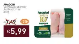 Prezzemolo e Vitale AMADORI Sovracosce di Pollo Antibiotic Free offerta