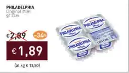 Prezzemolo e Vitale PHILADELPHIA Original Mini offerta