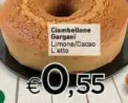 Crai Ciambellone limone offerta