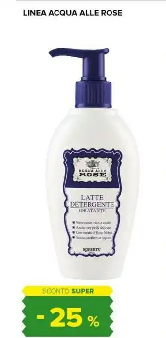 Tigre Acqua alle rose latte detergente offerta