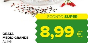 Tigre Orata medio grande offerta