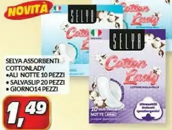 Cotton lady selya assorbenti