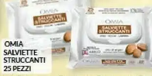 Risparmio Casa Omia salviette struccanti offerta