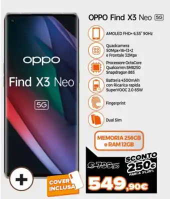 Somma Expert Oppo Find X3 Neo 5G offerta
