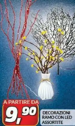 Risparmio Casa Decorazioni ramo con led offerta