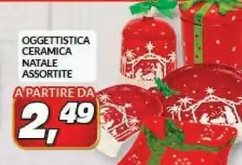 Risparmio Casa Oggetistica ceramica natale offerta