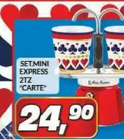 Risparmio Casa Setmini express 2tz carte offerta